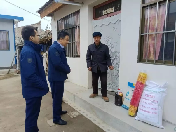 天行官方深入帮扶村开展春节慰问(图2)